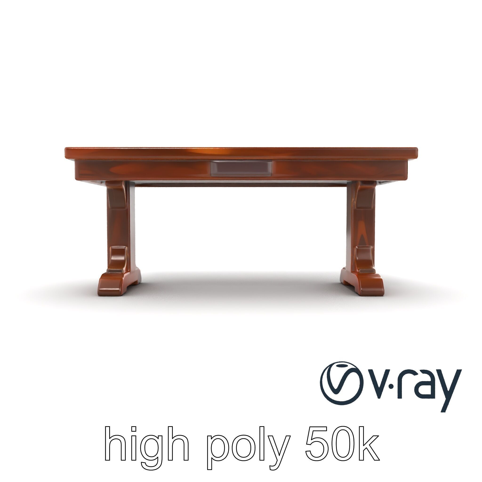 Historic Navy Strategy Table model pack Low-poly 3D model_17