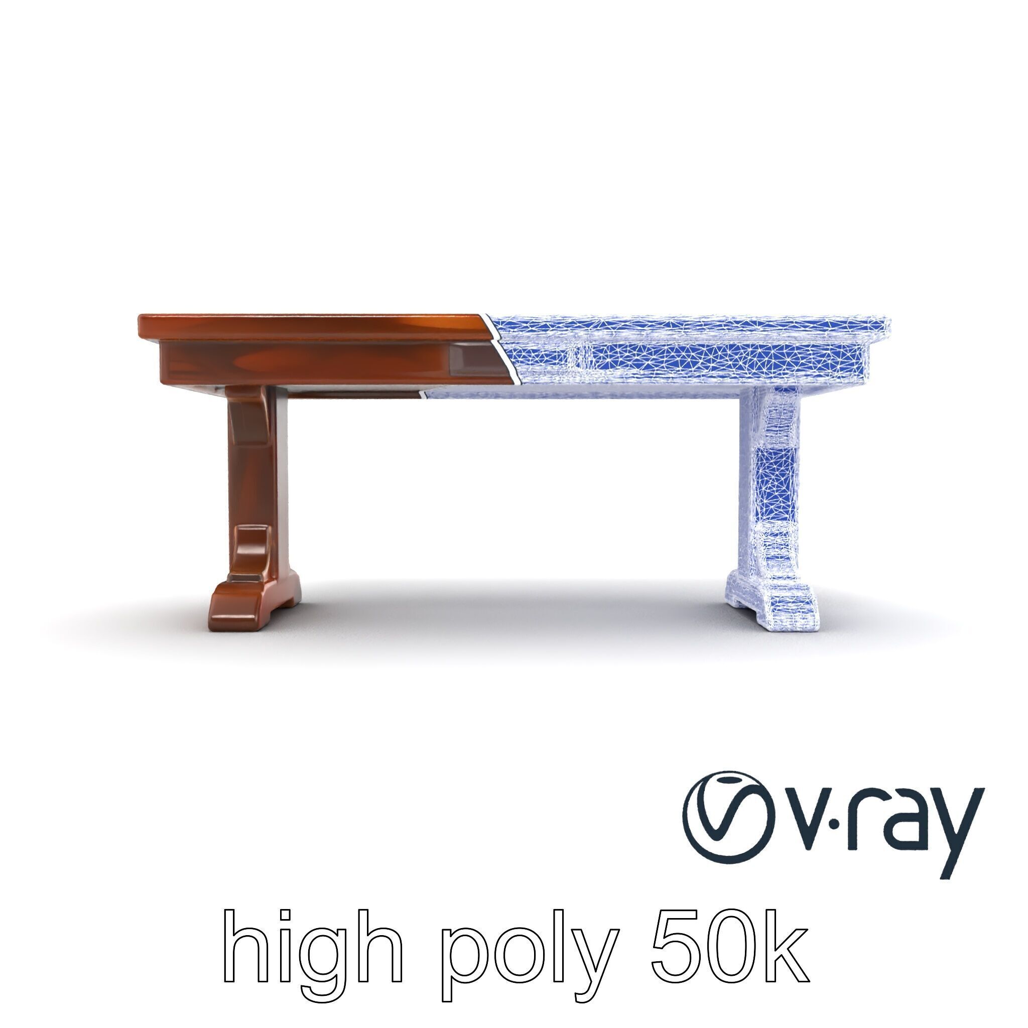 Historic Navy Strategy Table model pack Low-poly 3D model_22