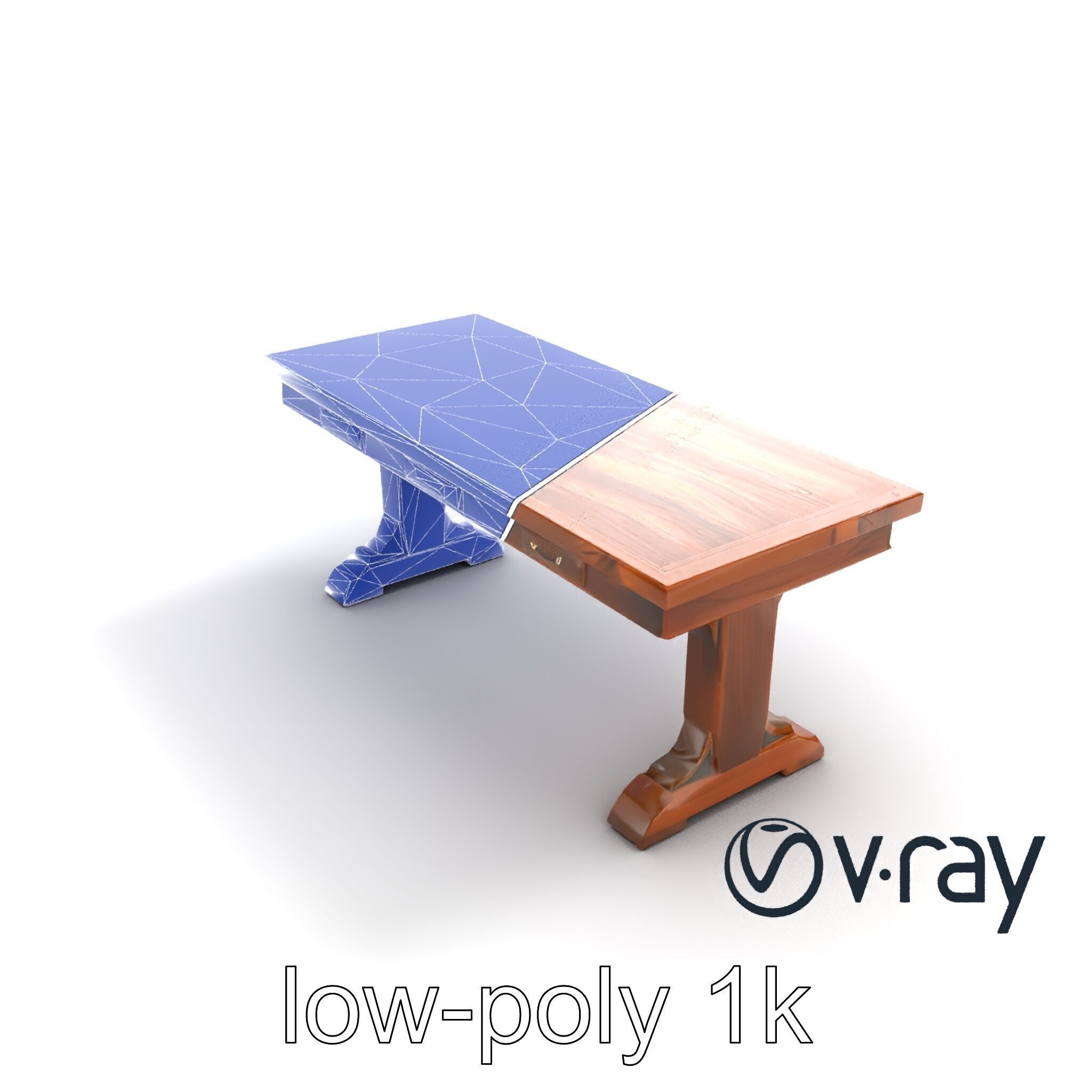 Historic Navy Strategy Table model pack Low-poly 3D model_18