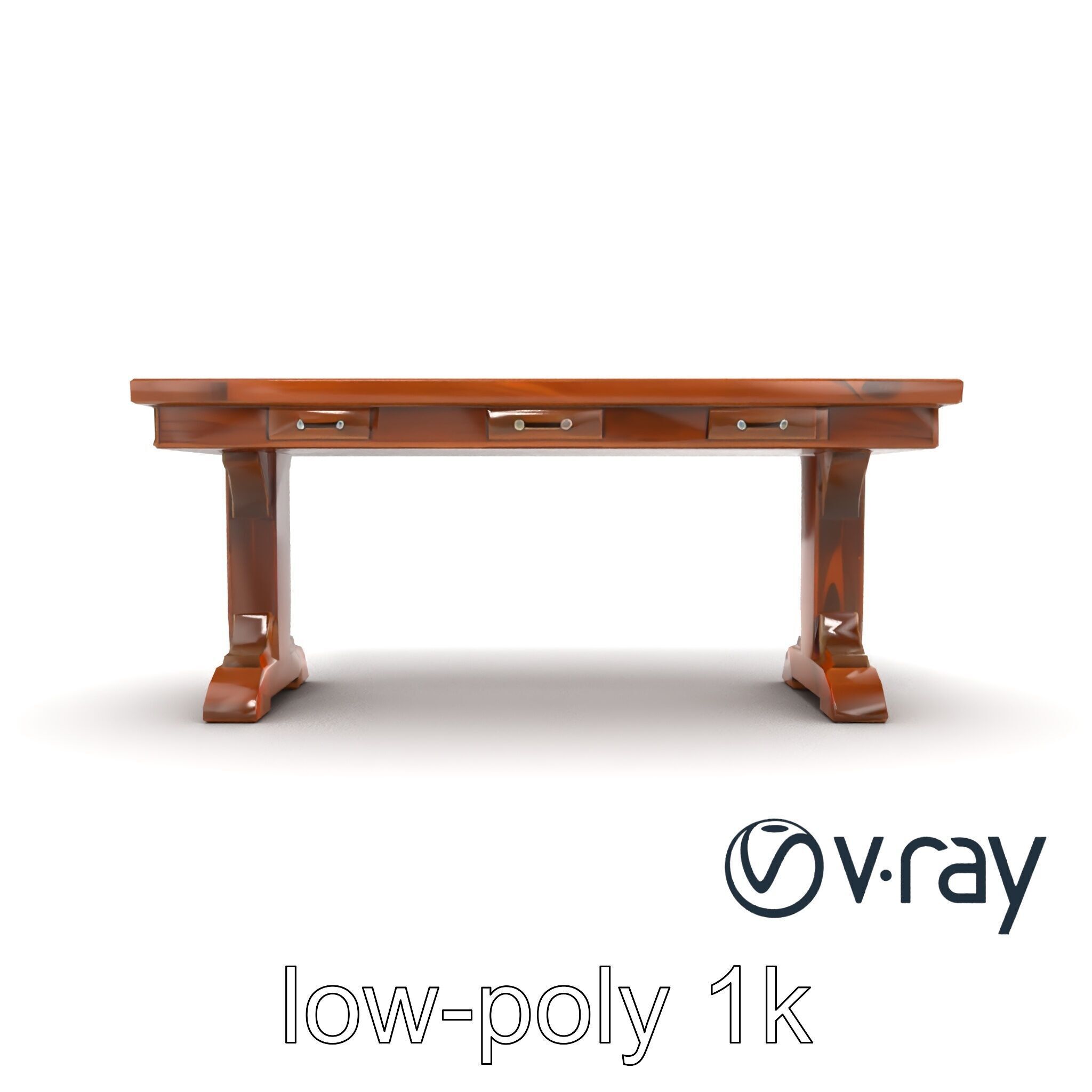 Historic Navy Strategy Table model pack Low-poly 3D model_24