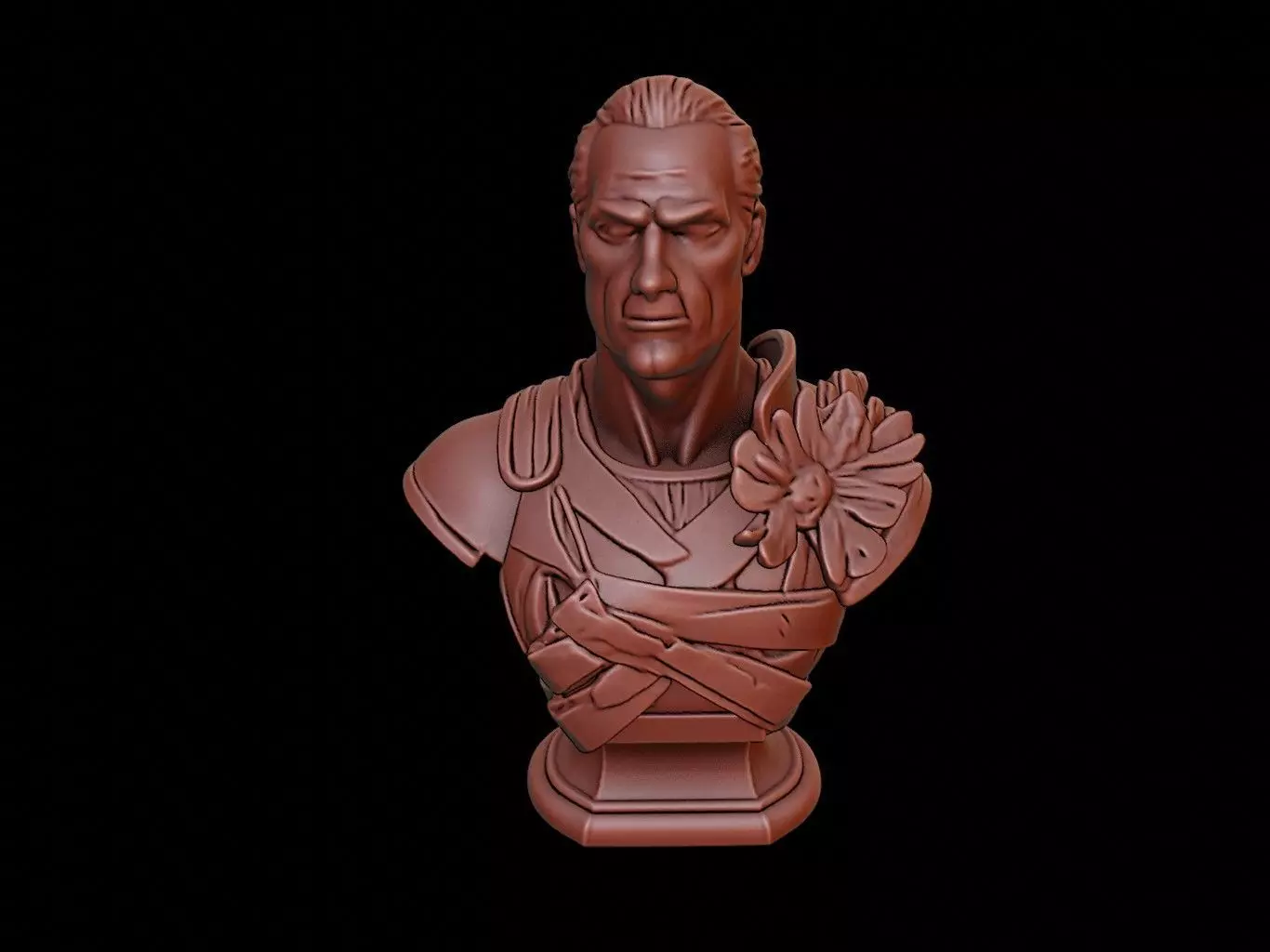 Ares Bust 3D print model_0