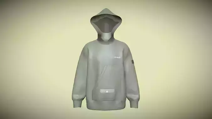 Men Hoodie-I AM OKAY In Low Poly