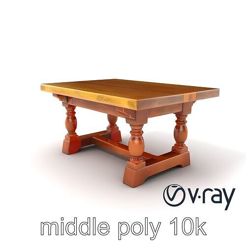 Victorian Soldiers Feast Table model pack Low-poly 3D model