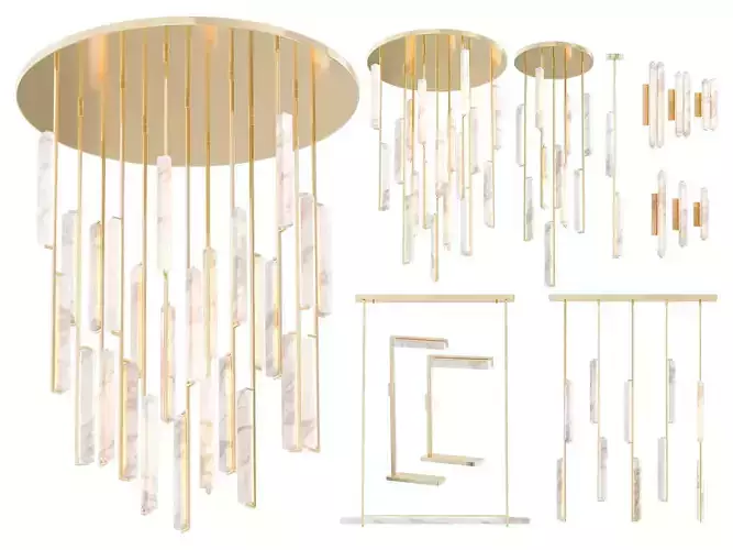 Audubon Alabaster Lighting Collection 