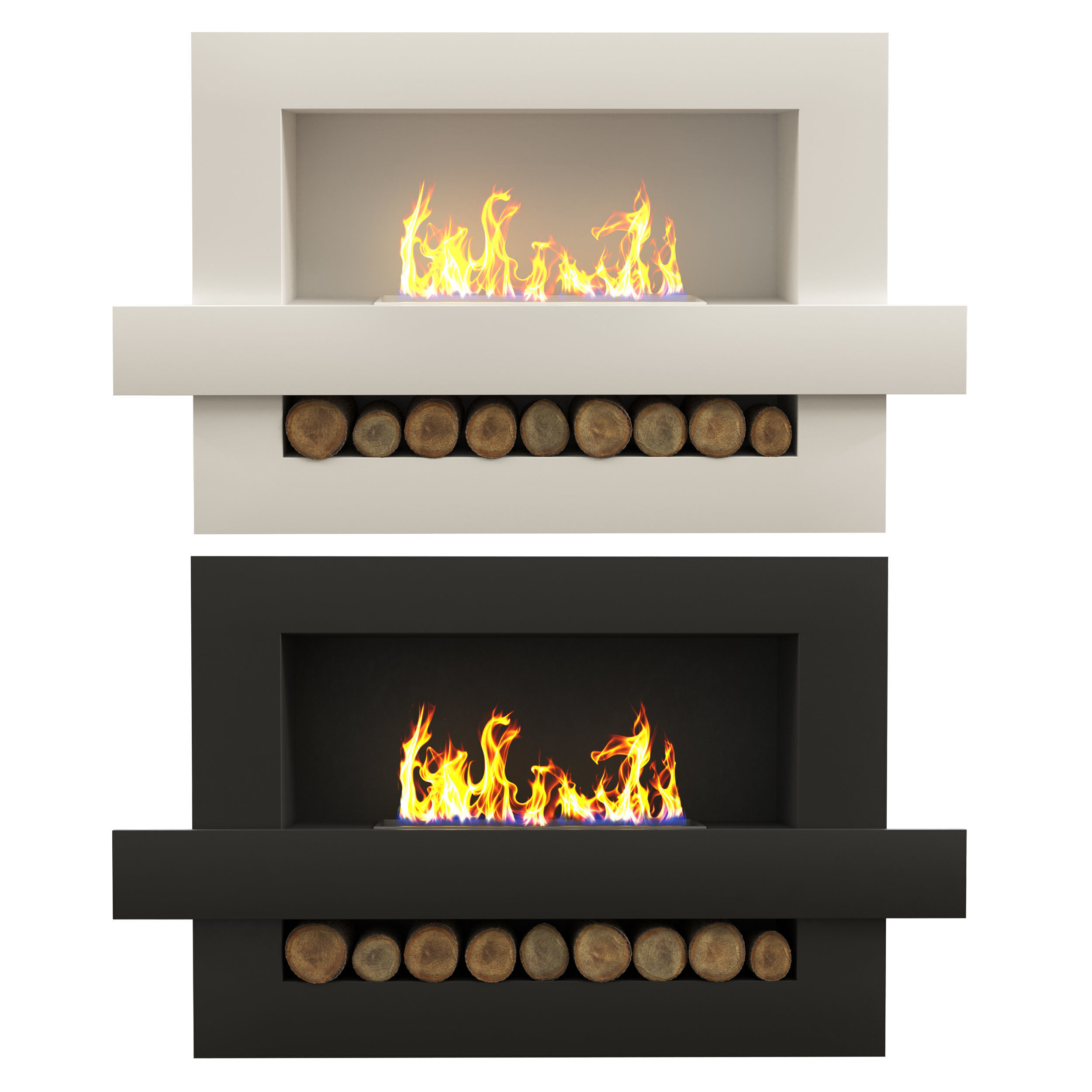 Fireplace 3D model_2