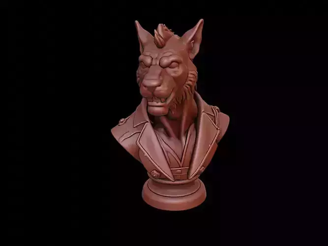 Chimera Bust 3D print model