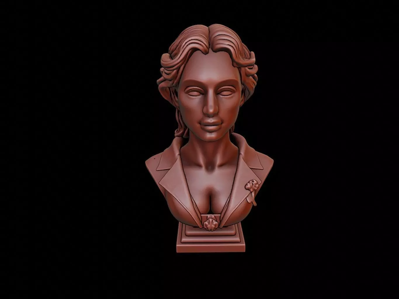 Demeter Bust 3D print model_0