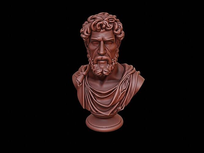 Dionysus Bust 3D print model