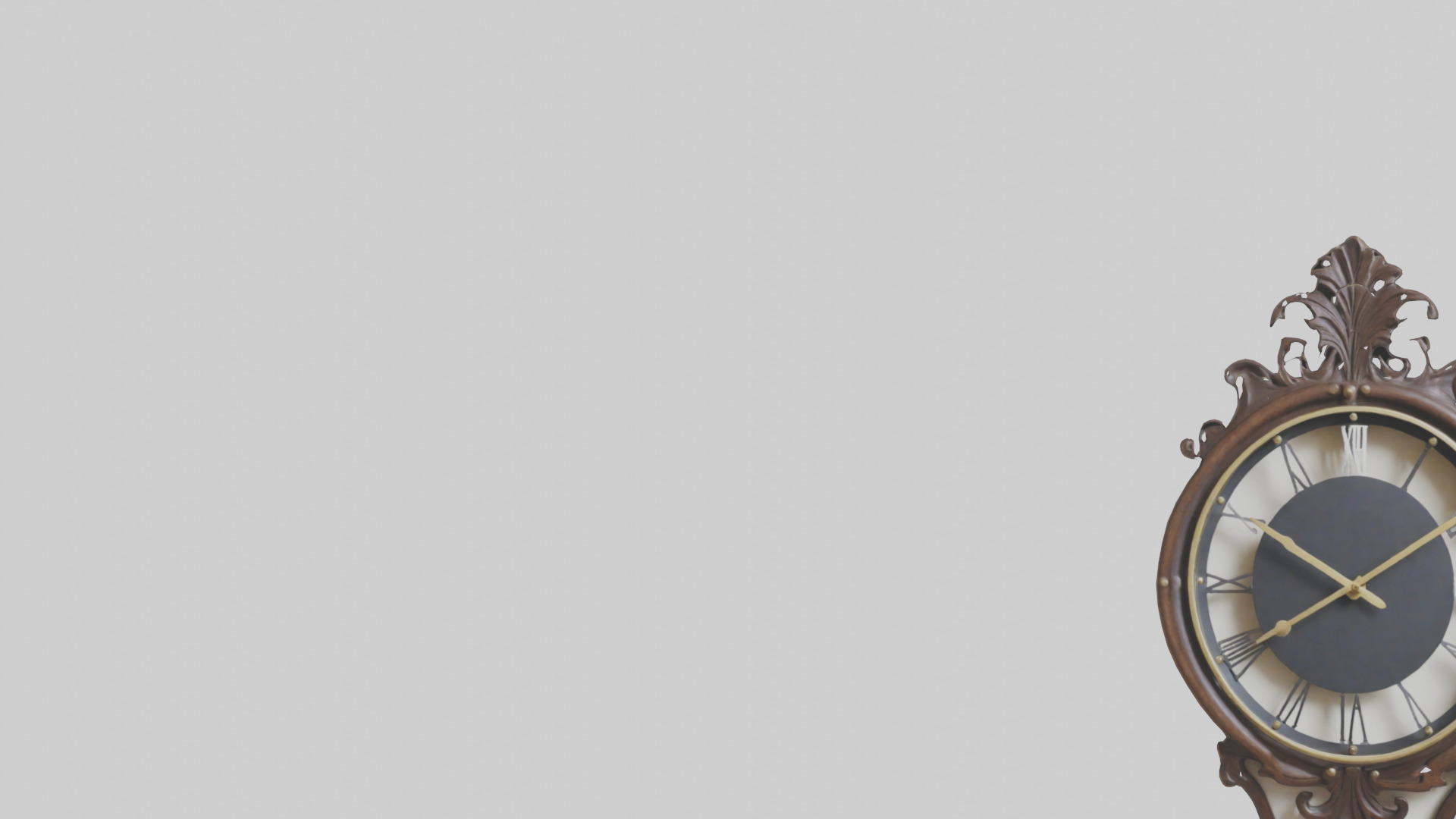 Decorative Wall Clock model Low-poly 3D model_21