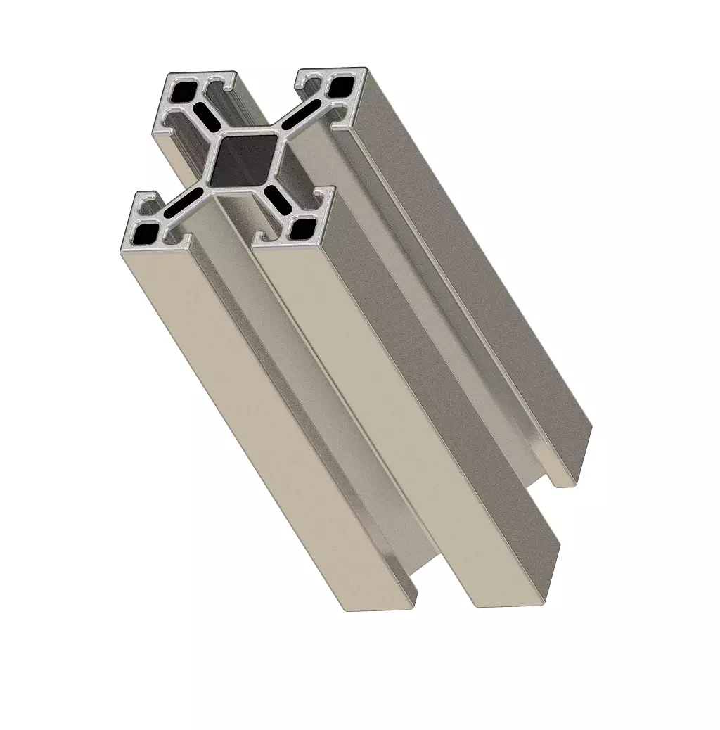 Square Aluminium Profile 3D print model