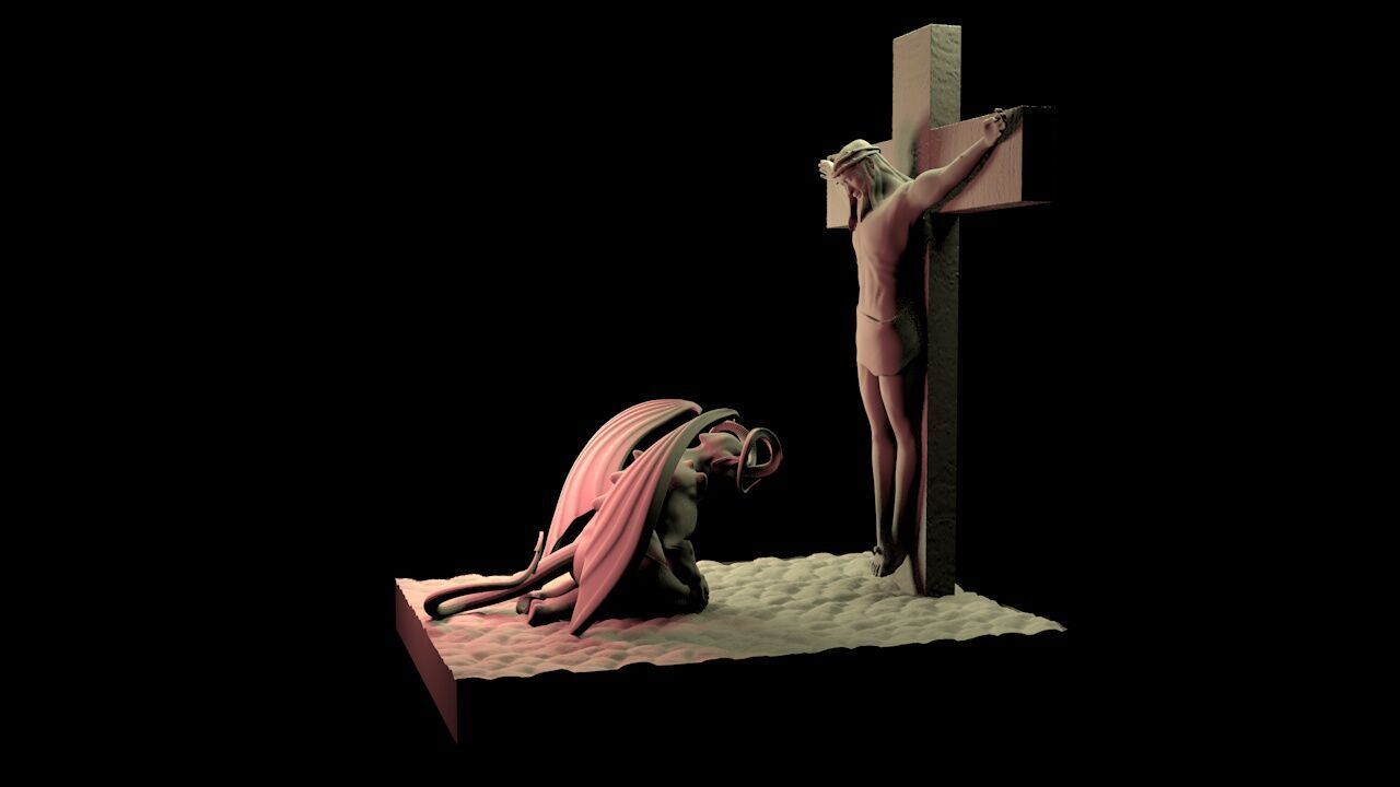 The Glory of Christ 3D print model_4