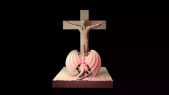 The Glory of Christ 3D print model