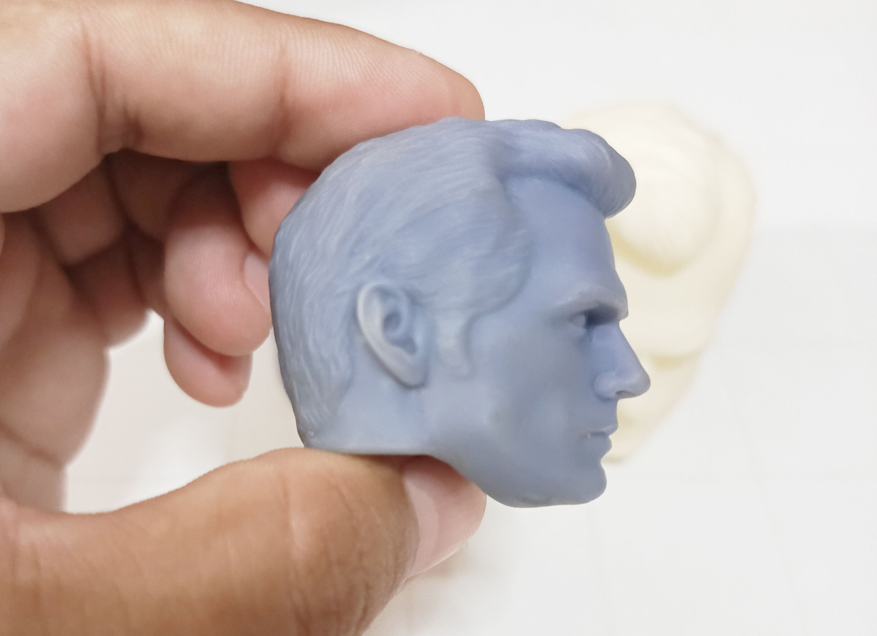 Superman Henry cavill Justice League - Head Sculpt stl 3D print model_8