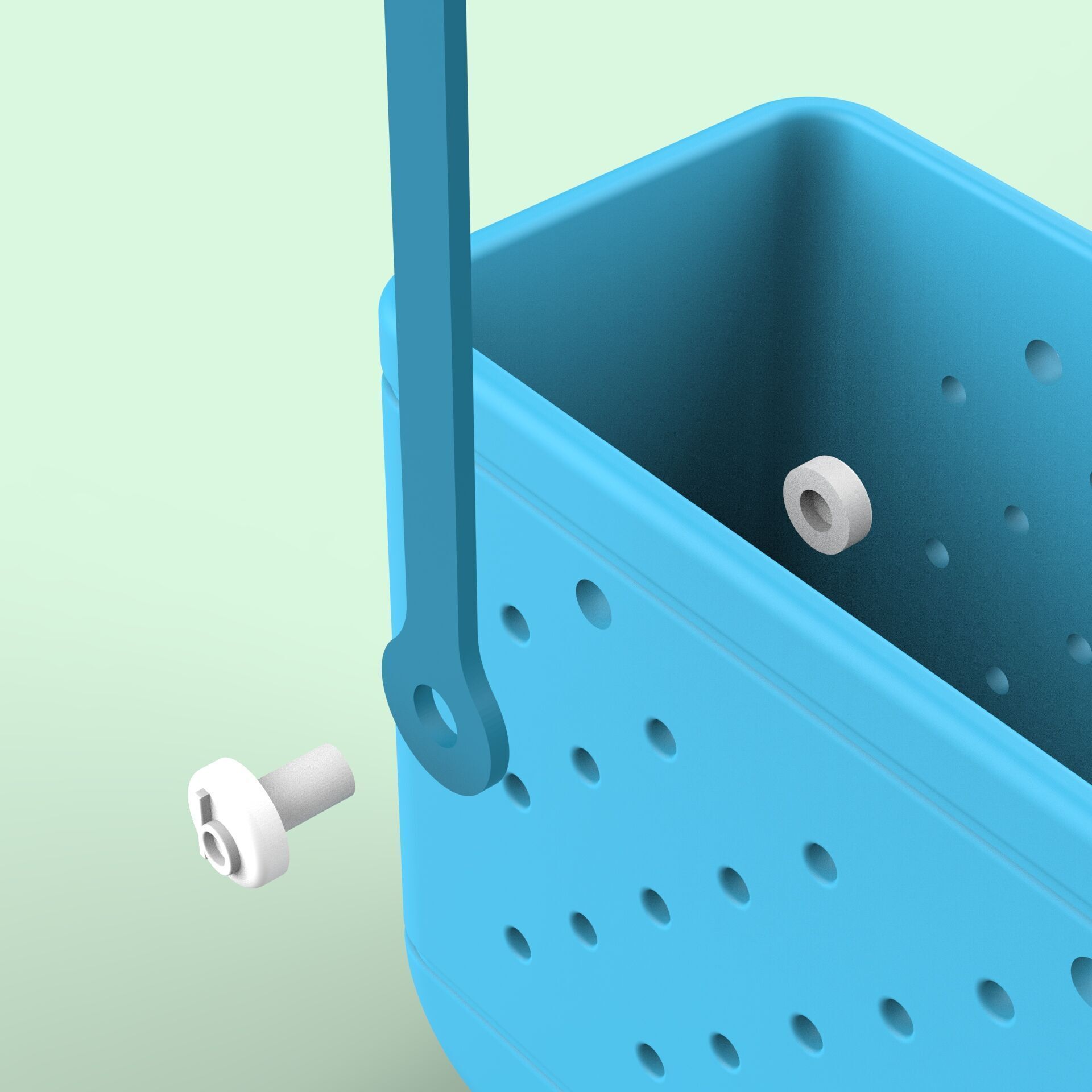 Mini Bogg Bag - Bogg Bag Keychain 3D print model_6