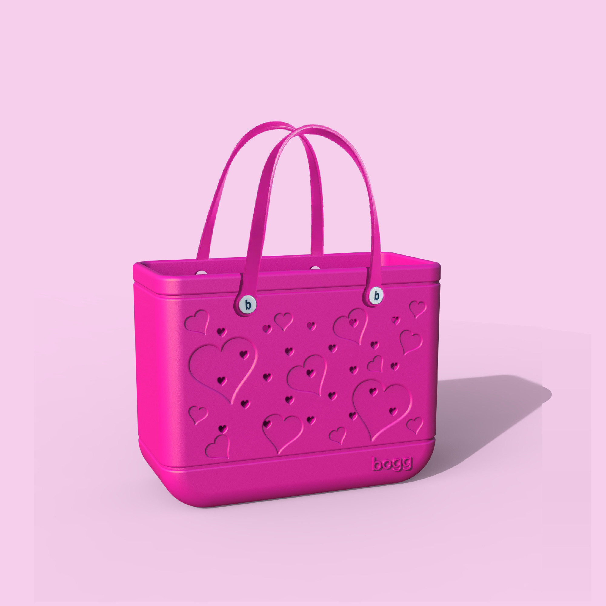 Heart Mini Bogg Bag - Bogg Bag Keychain - Love Bogg Bag 3D print model_3