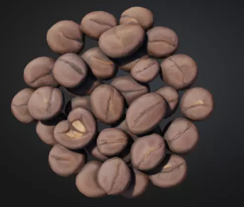 BEANS OF COFFE 3D model_0