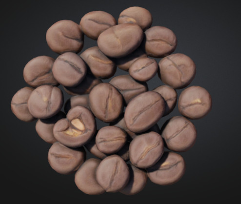 BEANS OF COFFE 3D model_1