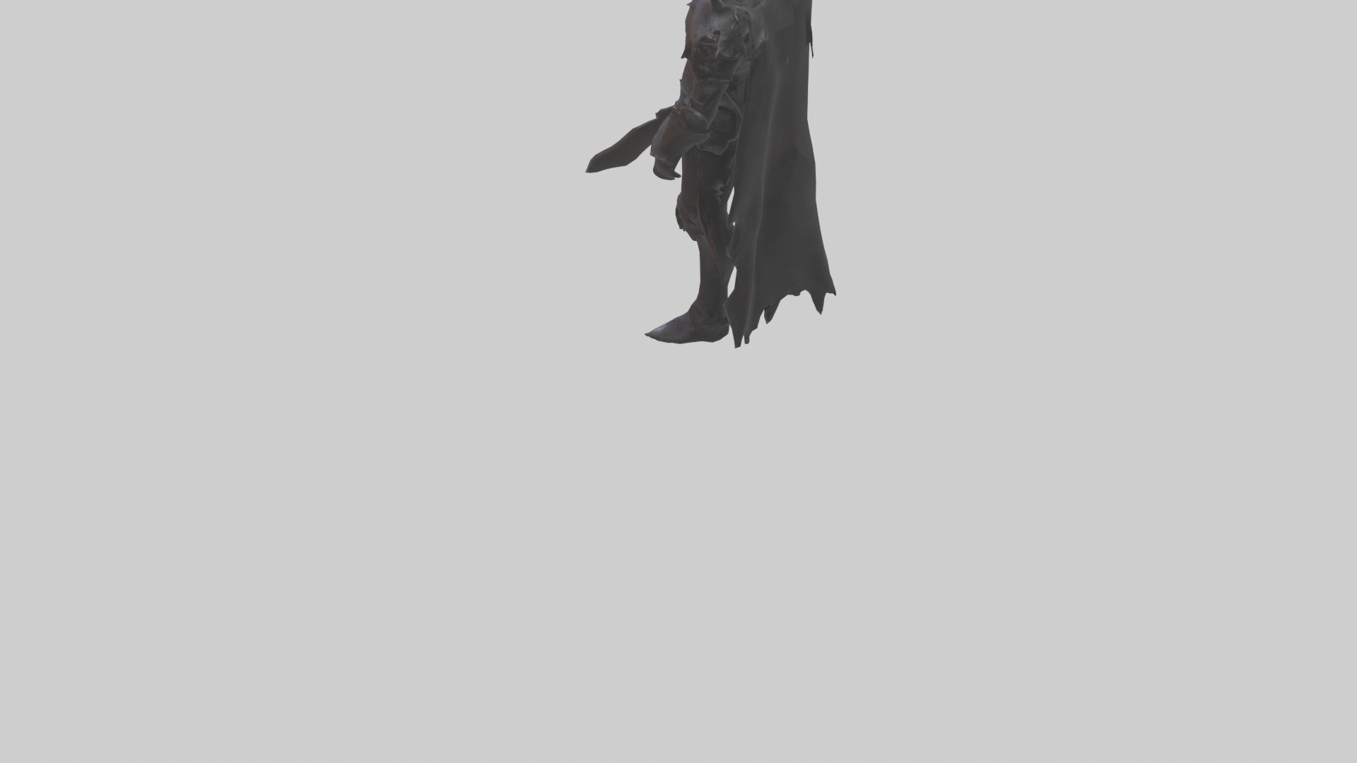 Demon Knight model Low-poly 3D model_5