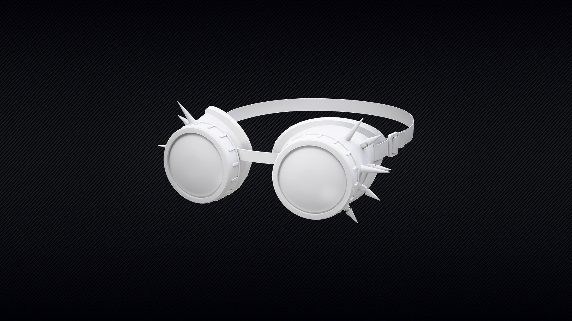 06 - Steampunk Goggles - Game Ready Low-poly 3D model_12