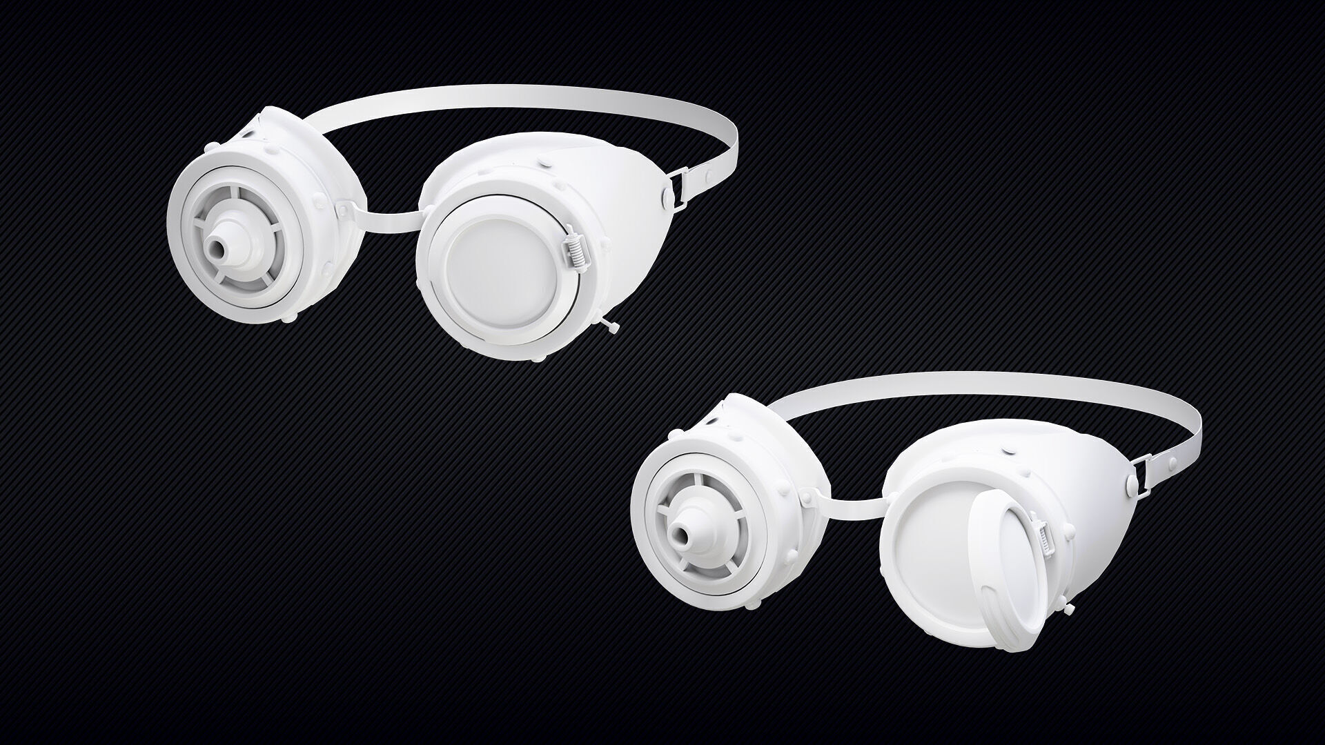 06 - Steampunk Goggles - Game Ready Low-poly 3D model_9