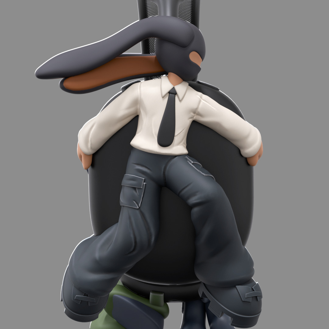 Bandage Boy and Nobody and Bunny Boy AirPods Max Attachment 3D print model_4