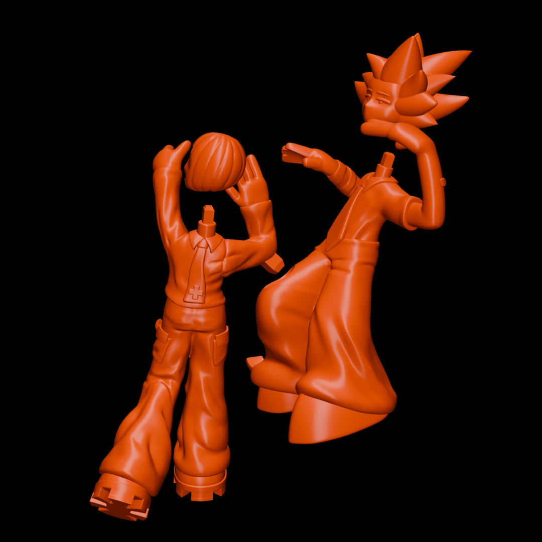 Bandage Boy and Nobody and Bunny Boy AirPods Max Attachment 3D print model_10