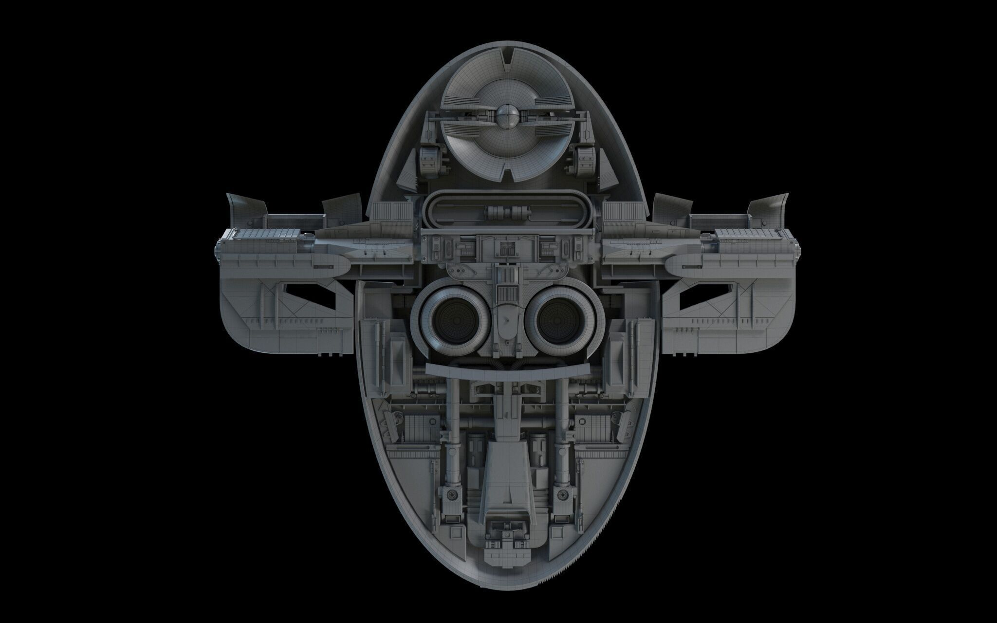 Slave 1 Star wars 3D model_12