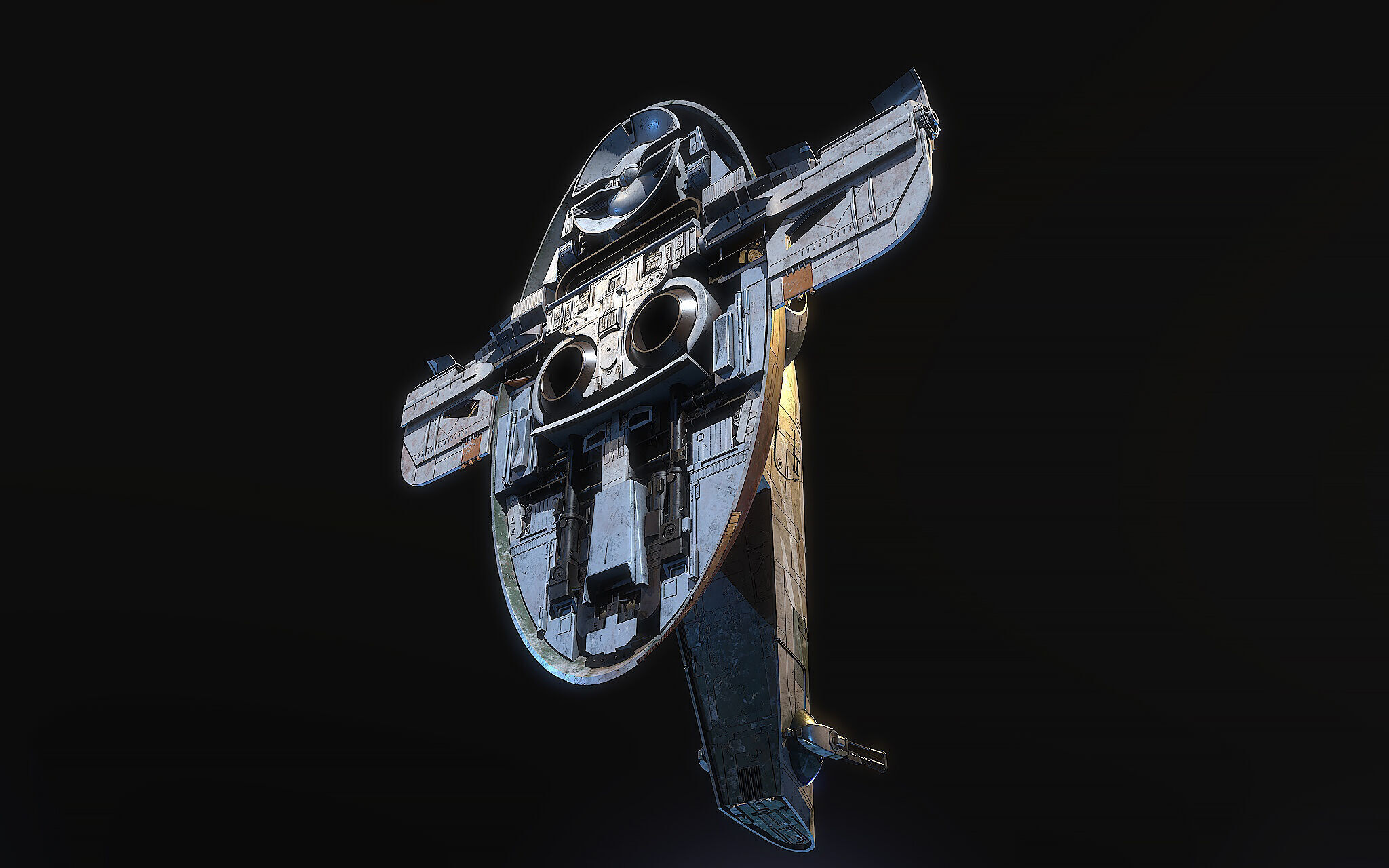 Slave 1 Star wars 3D model_4