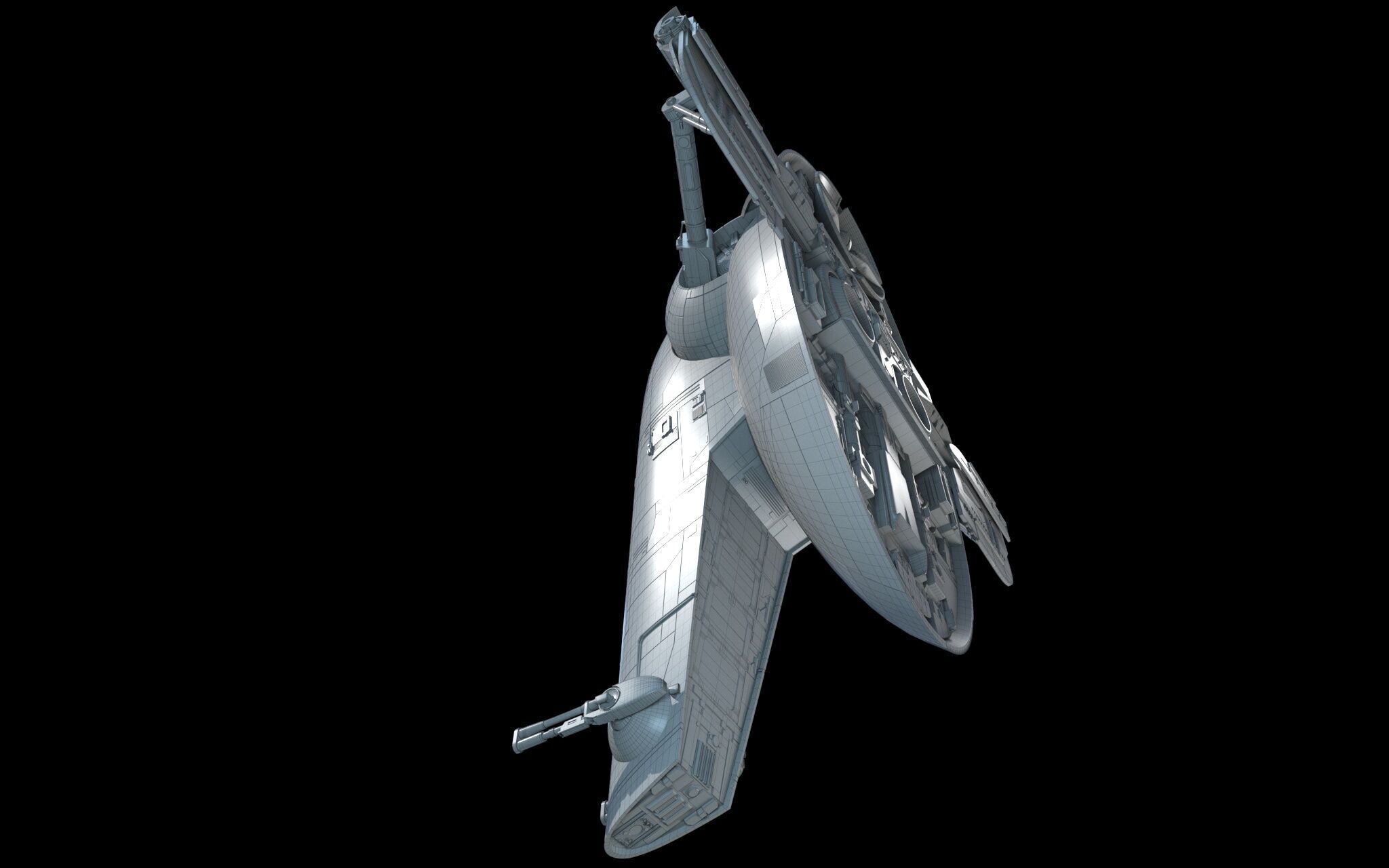 Slave 1 Star wars 3D model_11