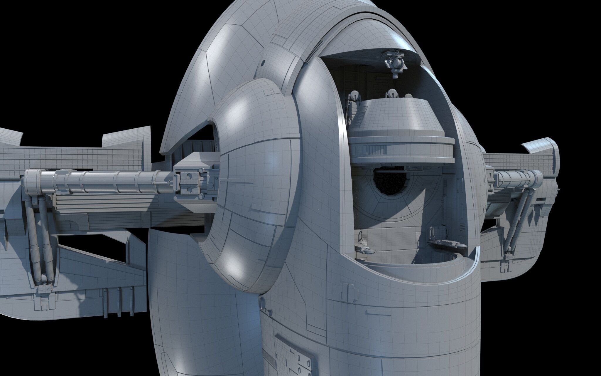 Slave 1 Star wars 3D model_13