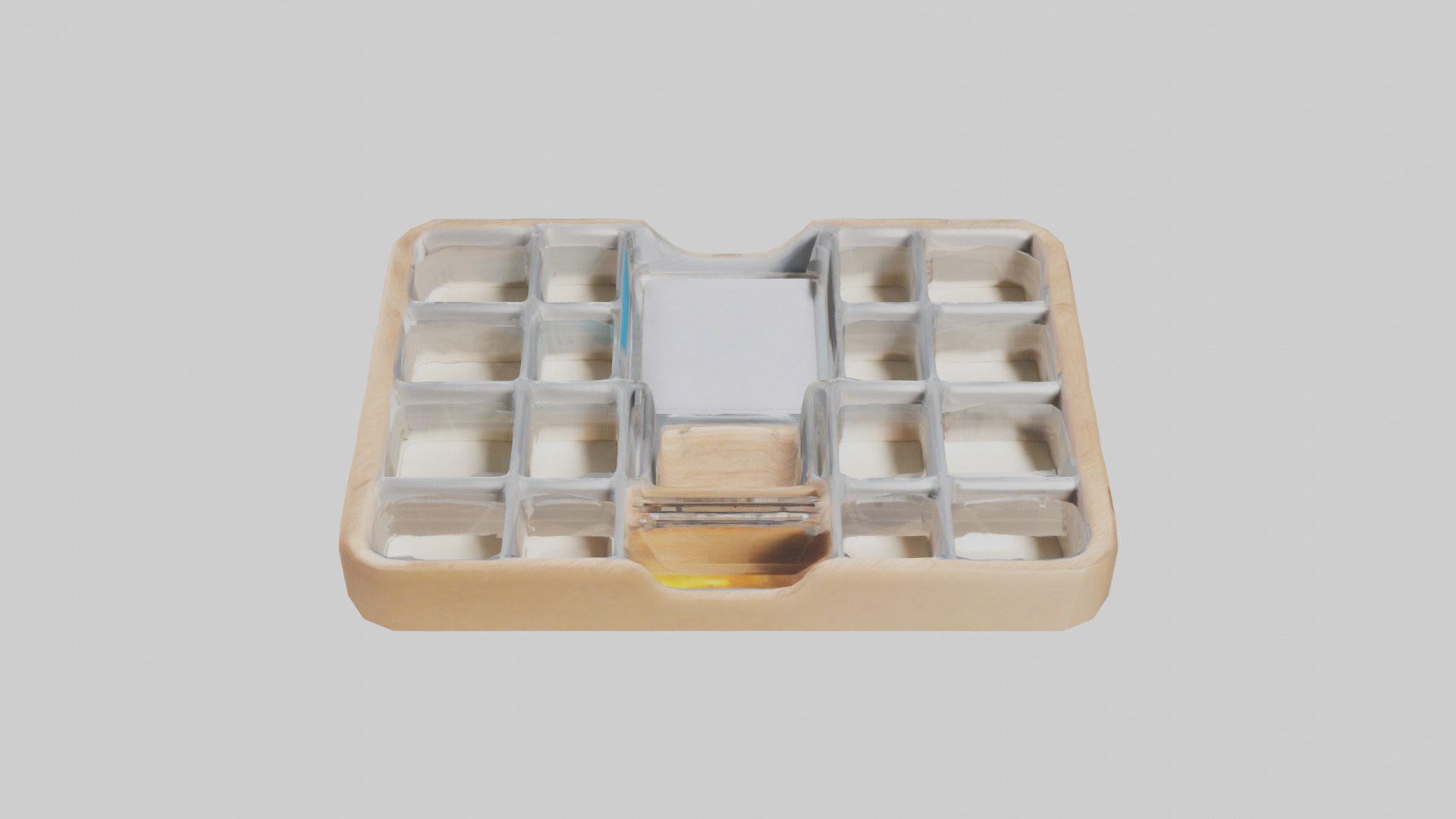 Desk Organizer Tray model Low-poly 3D model_25