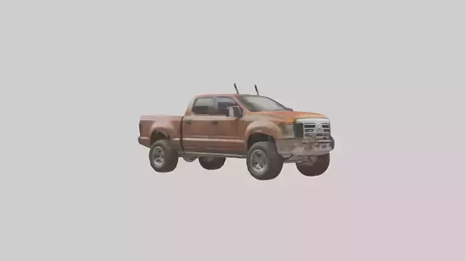 Dieselpowered Pickup Truck model