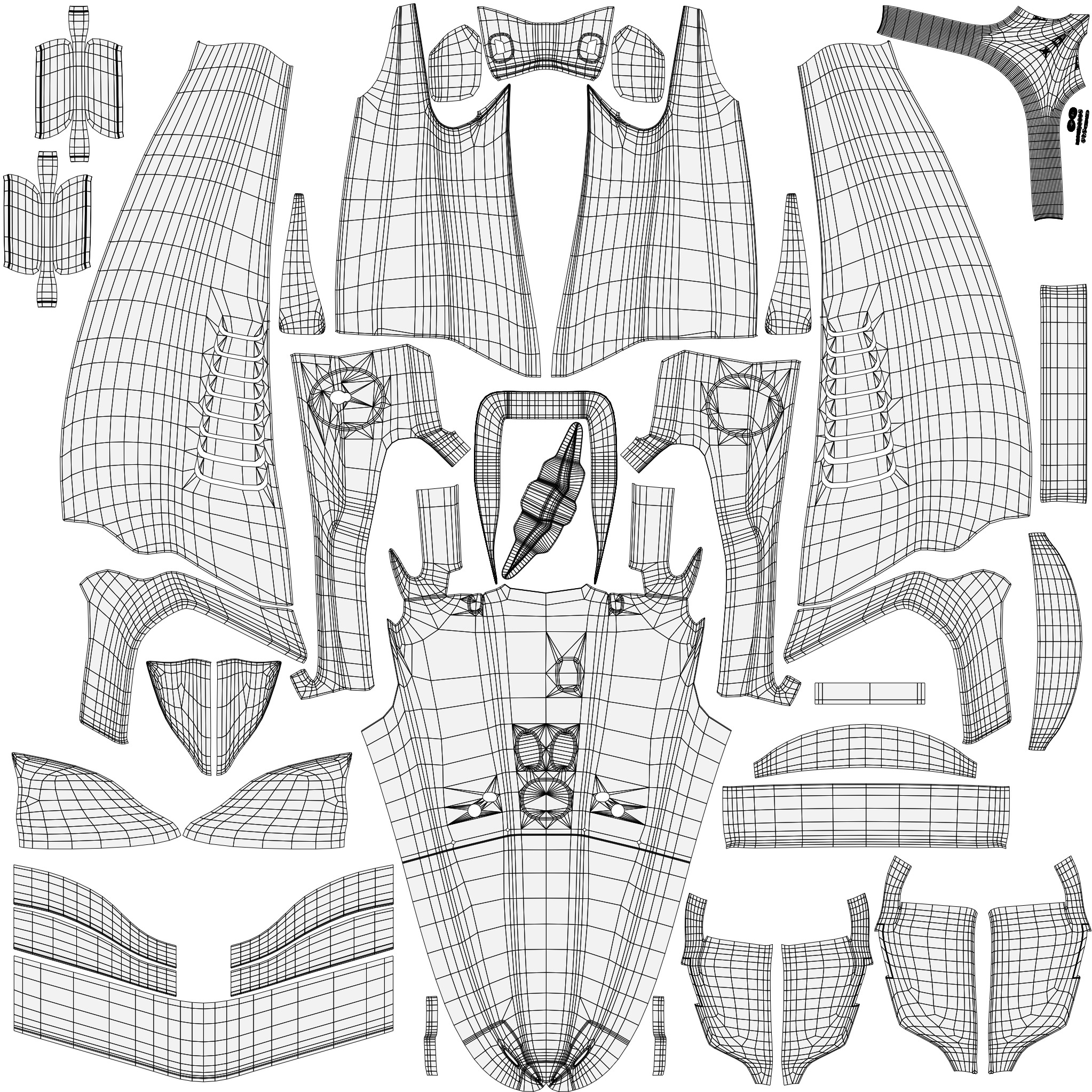 Formula 2 2024 Dallara 3D model_18