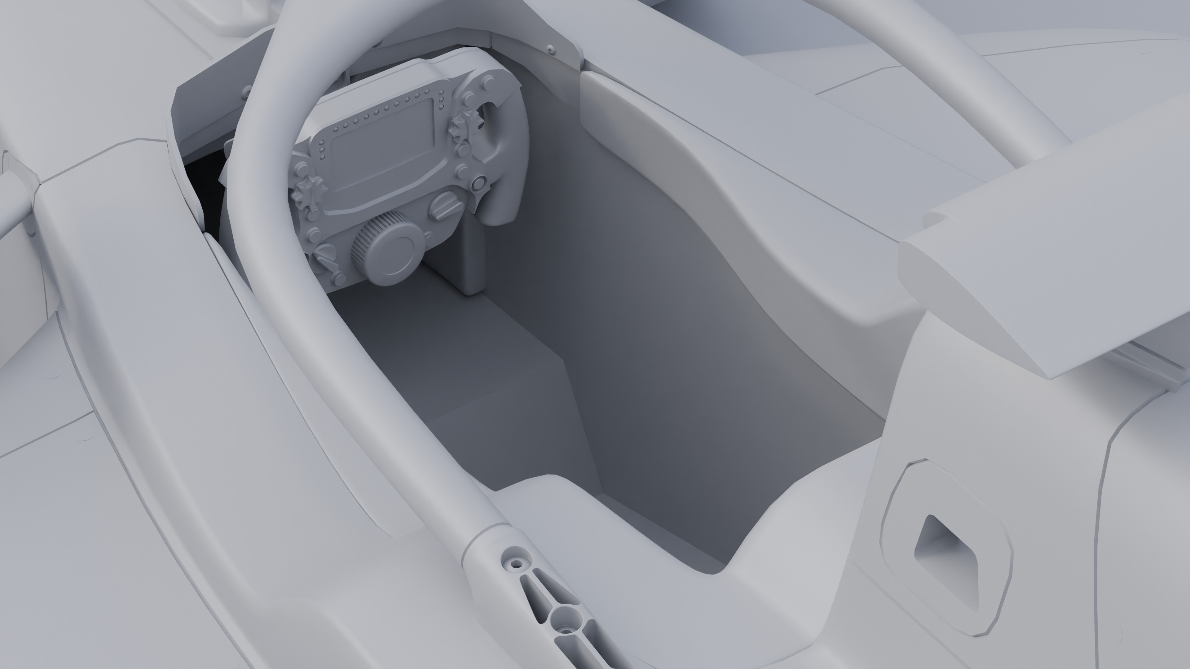 Formula 2 2024 Dallara 3D model_11