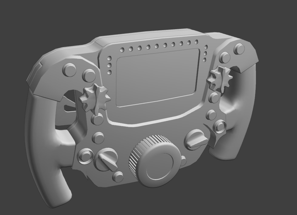 Formula 2 2024 Dallara 3D model_17