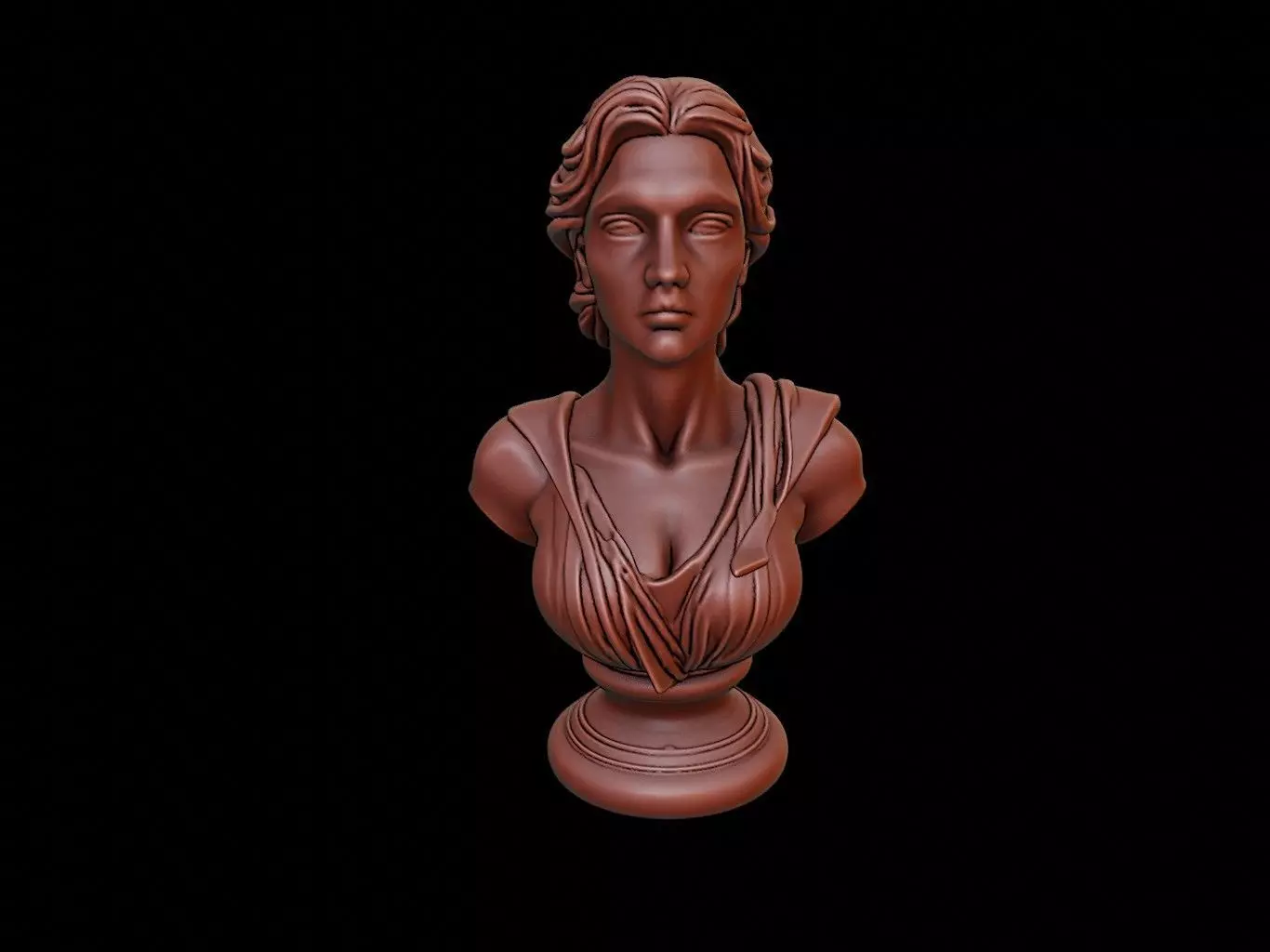 Helios Bust 3D print model_0