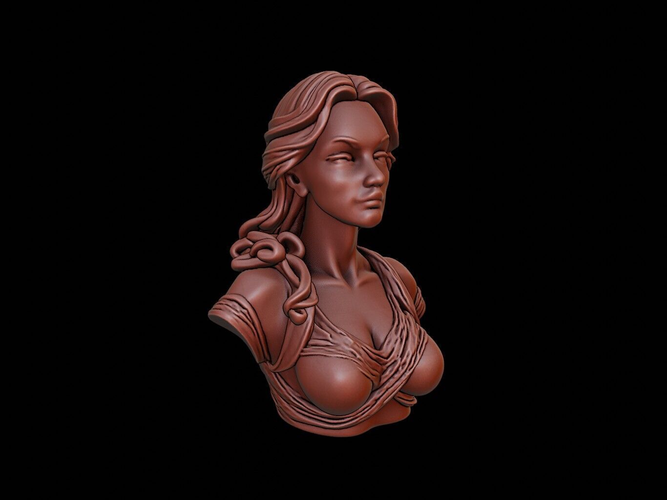 Hera Bust 3D print model_1