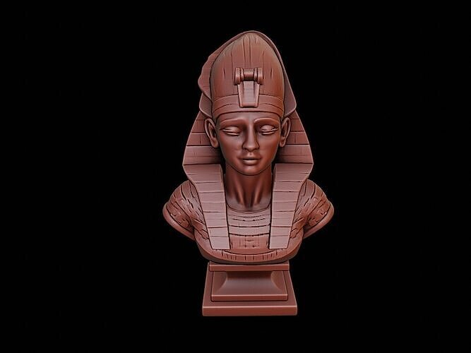 Horus Bust 3D print model