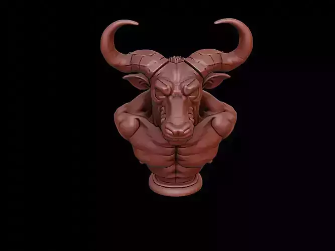 Minotaur Bust