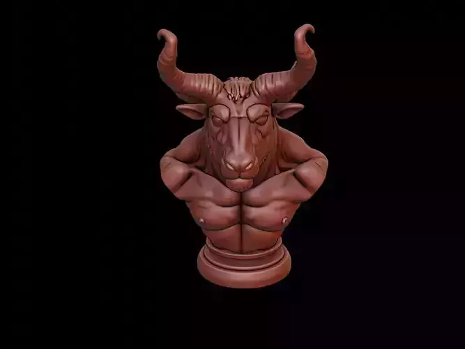 Minotaur Bust