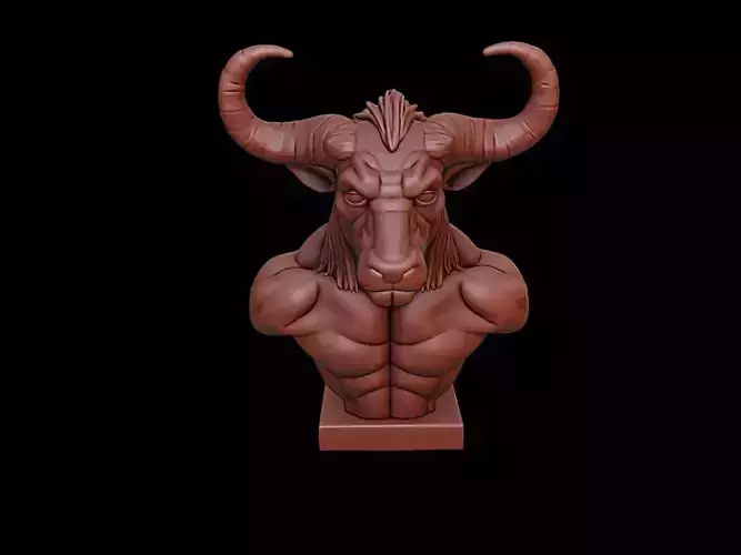 Minotaur Bust