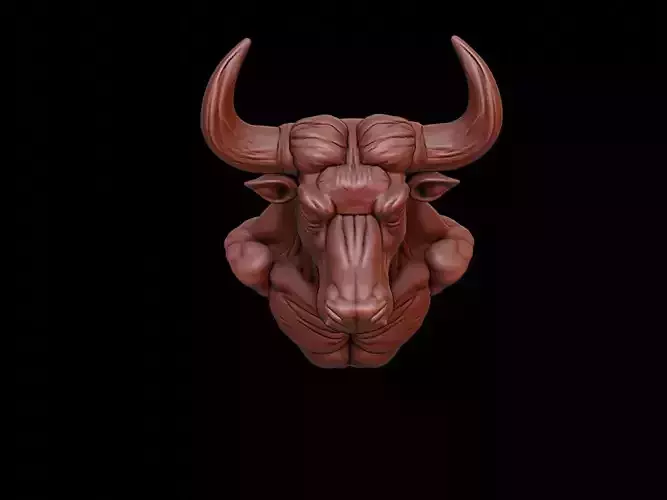 Minotaur Bust