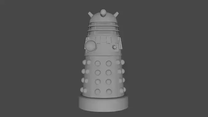 Doctor Who Dalek 3D model 3D model
