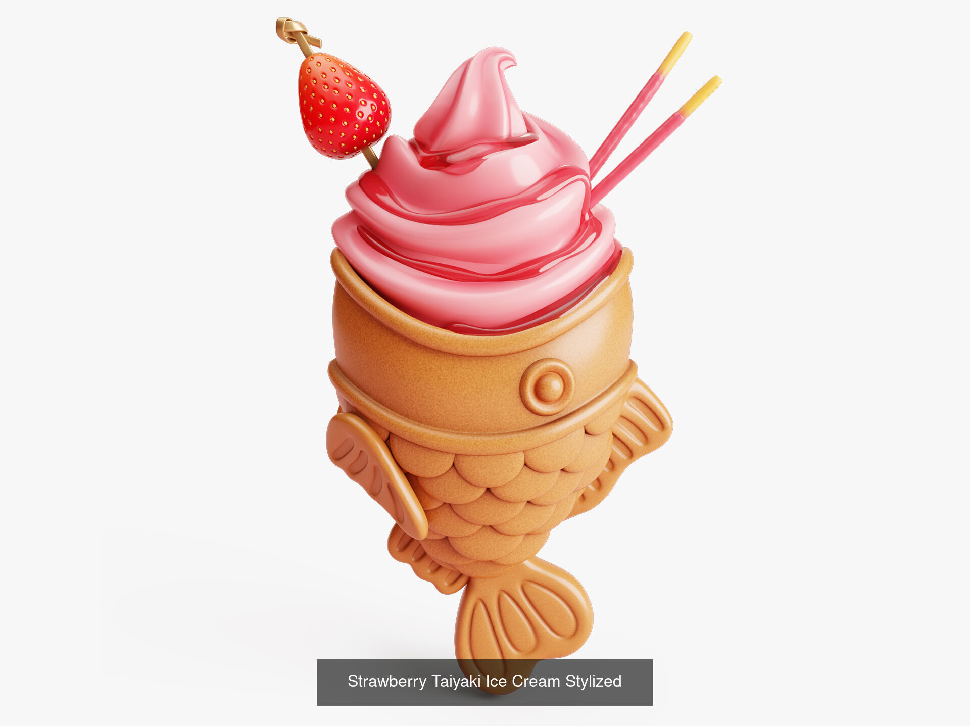 Taiyaki Fish Ice Creams Collection _3