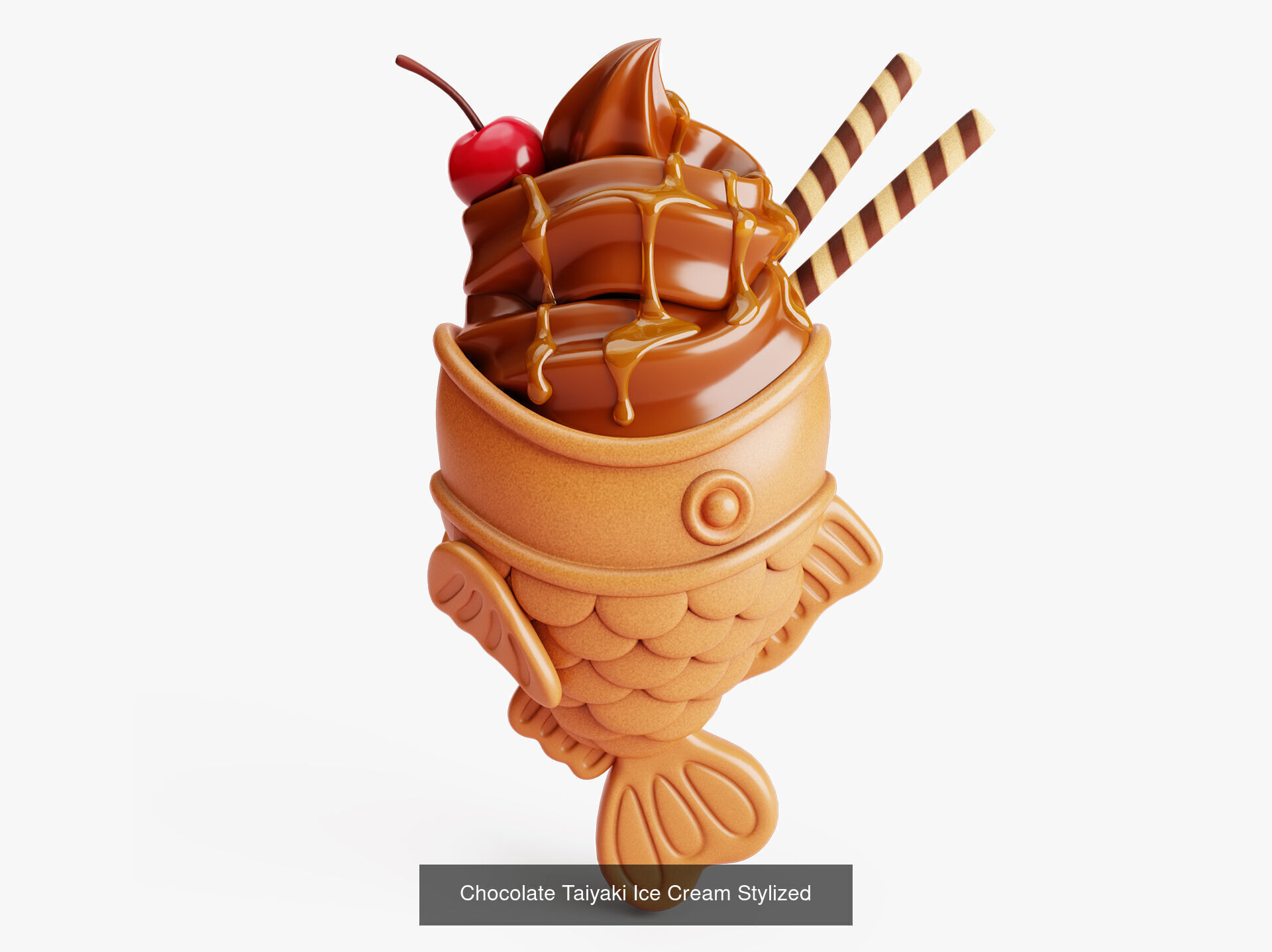 Taiyaki Fish Ice Creams Collection _1