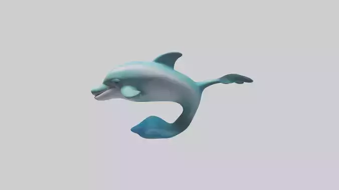 Dolphin Figurine model