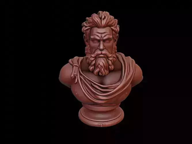 Poseidon Bust