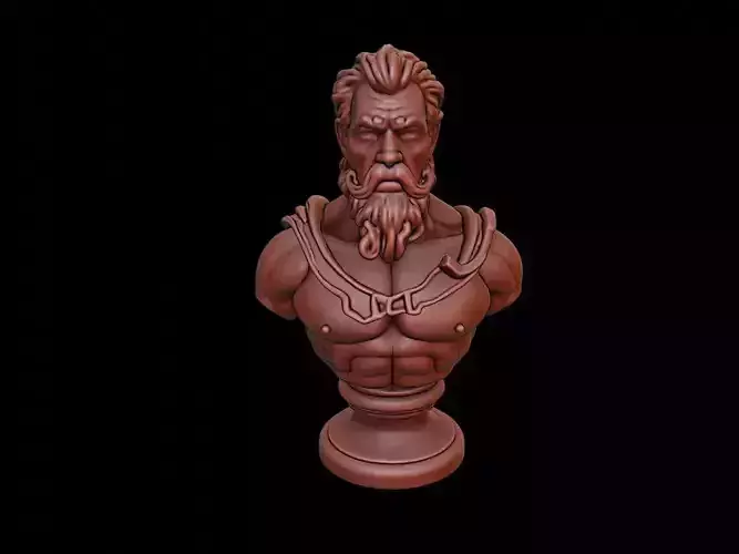 Poseidon Bust