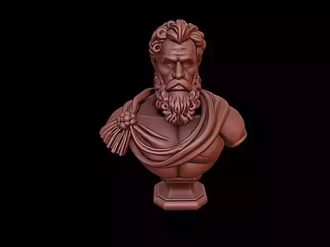 Poseidon Bust