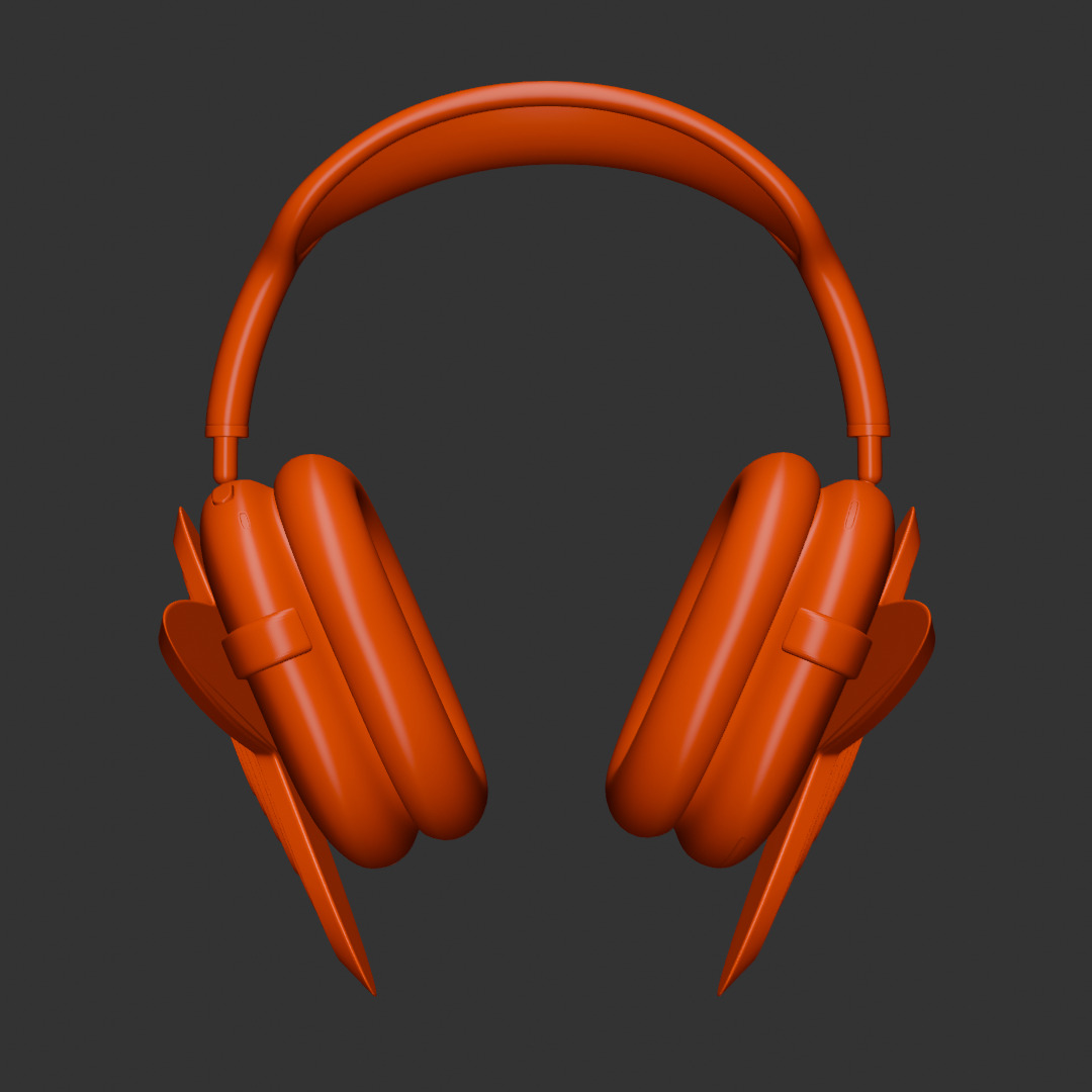 Star AirPods Max Attachment 3D print model_6